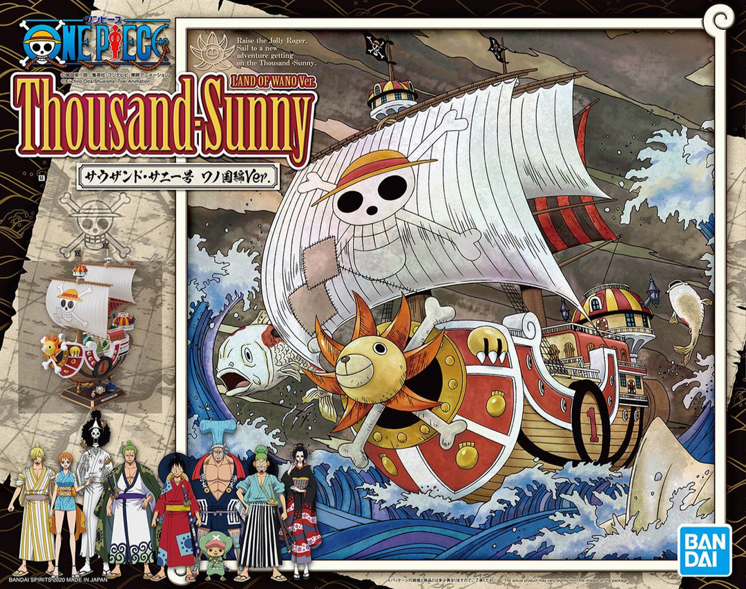 ONE PIECE THOUSAND SUNNY (LAND OF WANO VER.) 30CM
