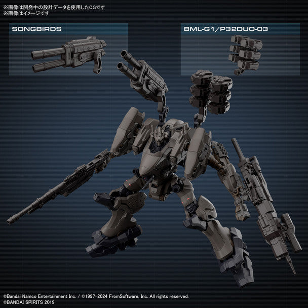30MM ARMORED CORE VI RaD CC-2000 ORBITER NIGHTFALL