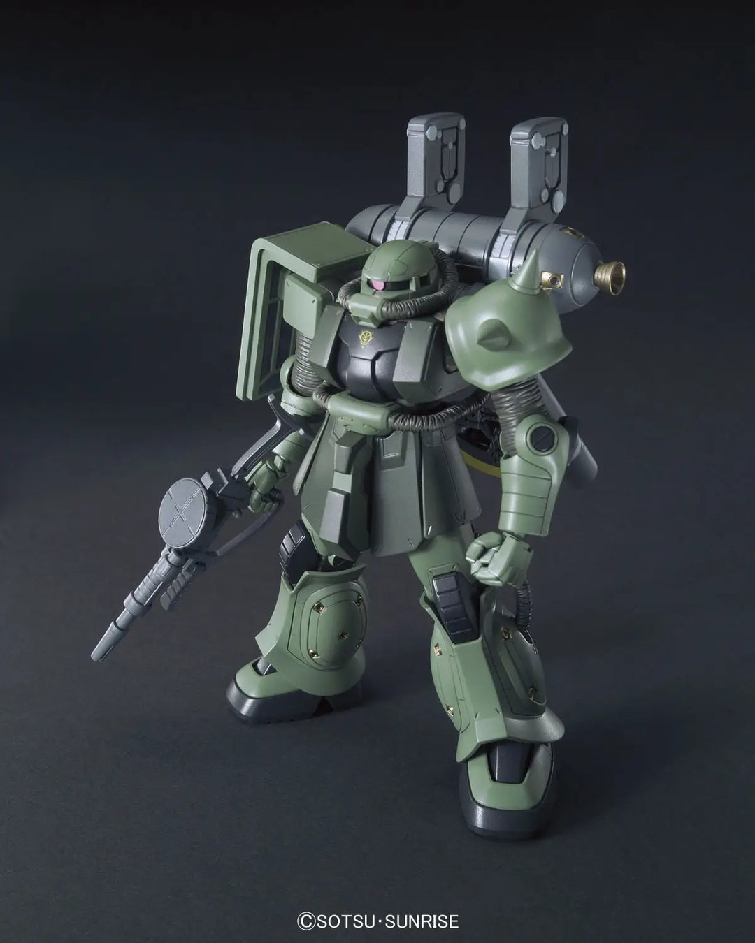 HG MS-06 ZAKU II + BIG GUN SET (Thunderbolt Ver.)