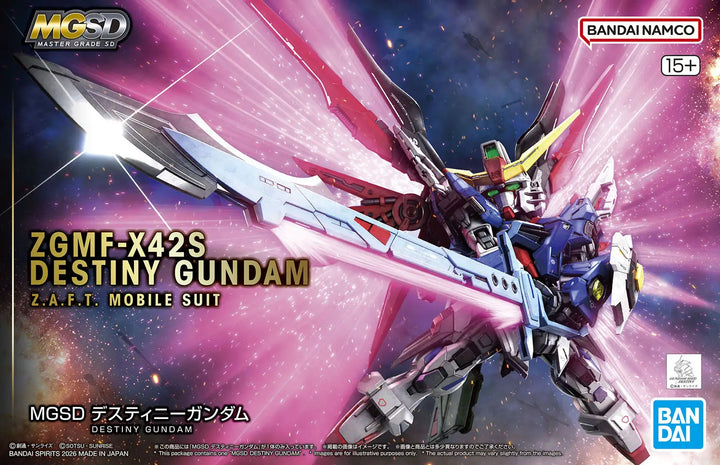 MGSD ZGMF-X42S DESTINY GUNDAM