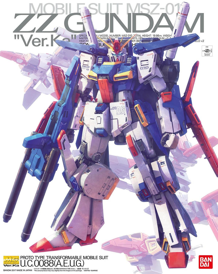 MG MSZ-010 ZZ GUNDAM VER.KA