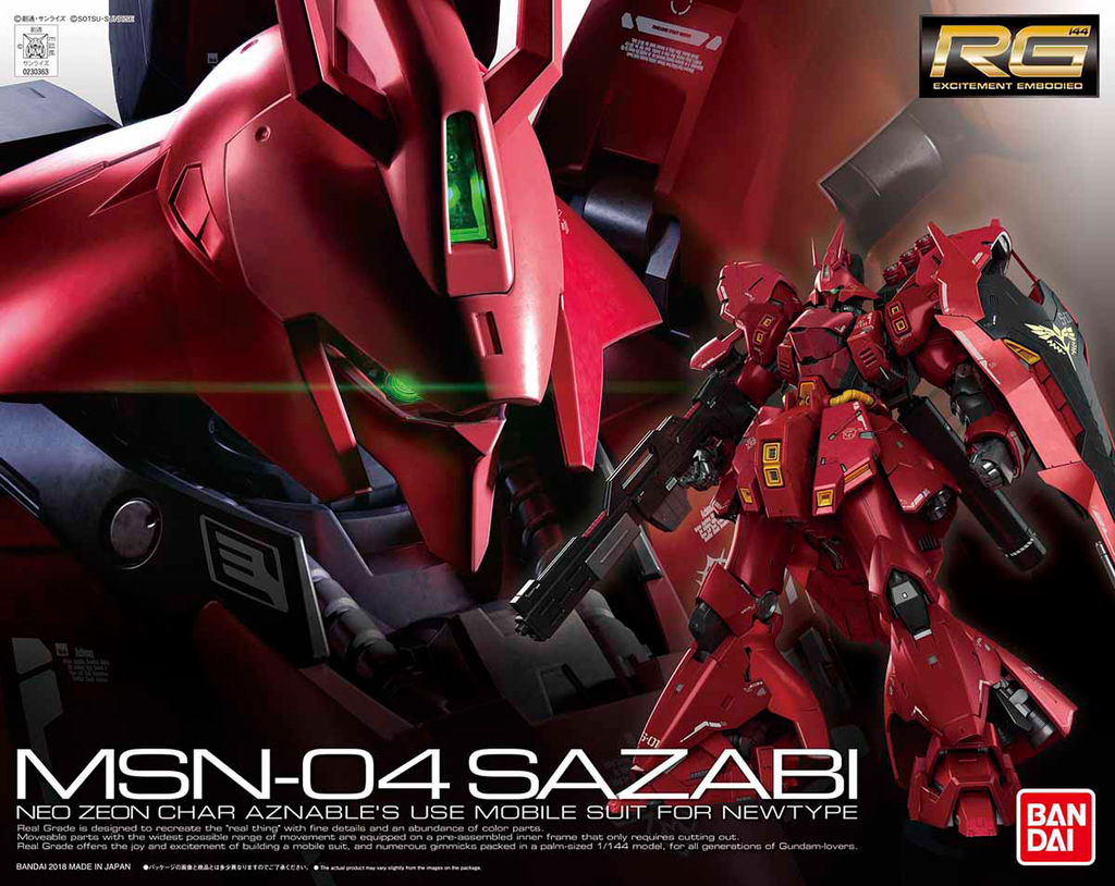 RG MSN-04 SAZABI