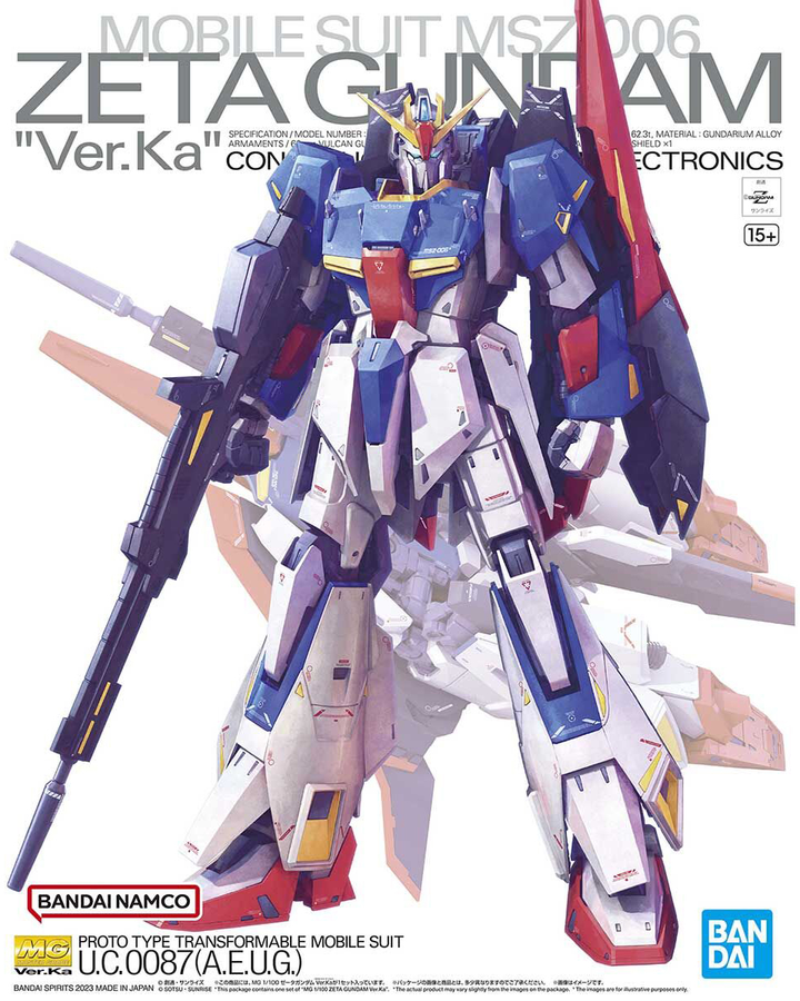 MG MSZ-006 ZETA GUNDAM VER.KA