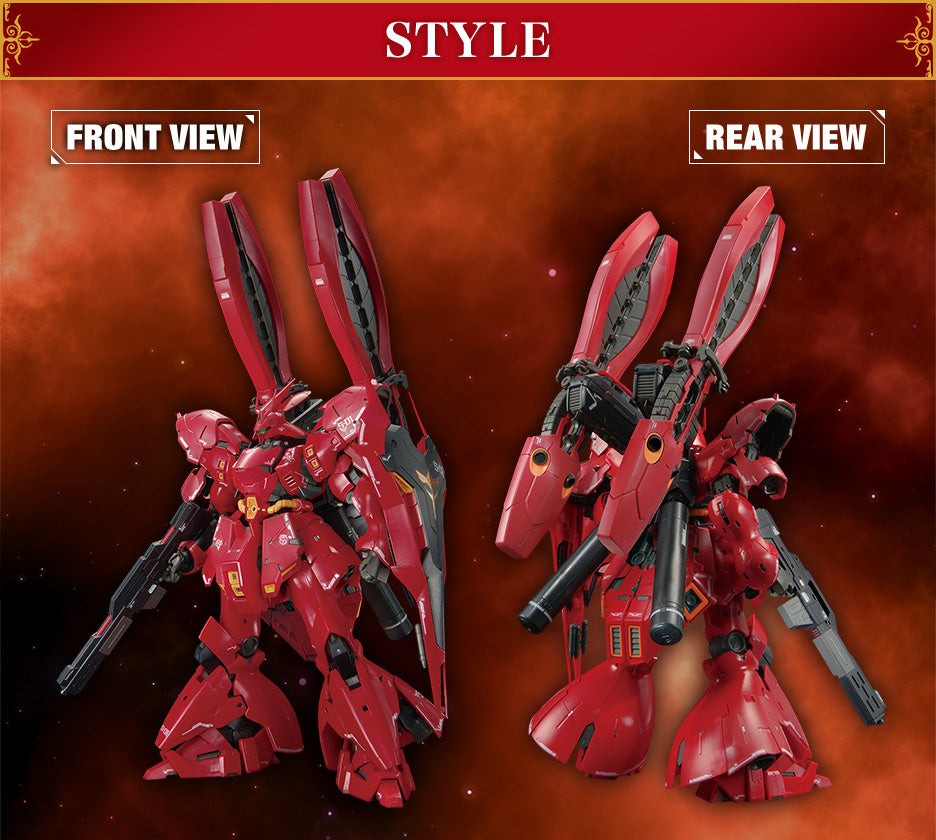 THE GUNDAM BASE LIMITED RG MSN-04FF SAZABI [SIDE-F FUKUOKA LIMITED]