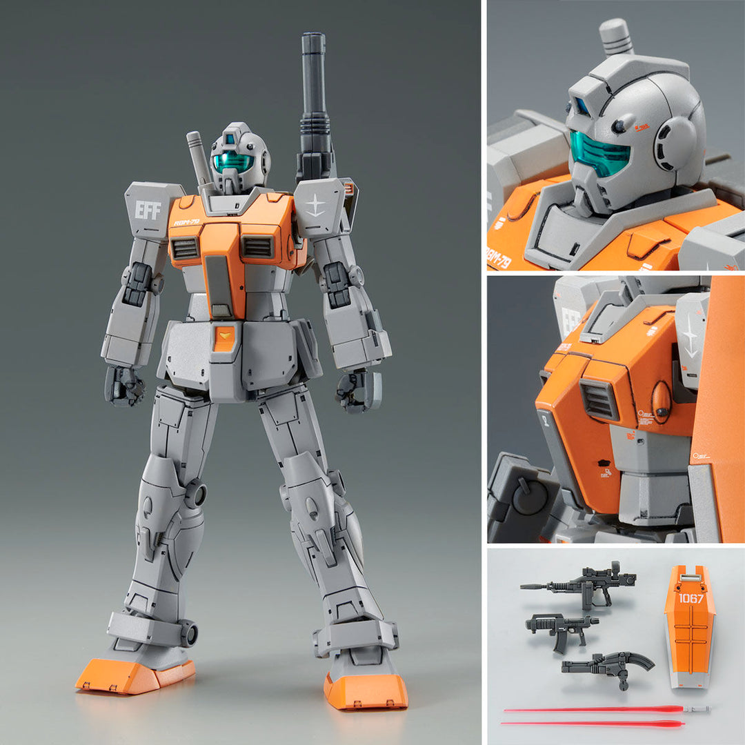 PREMIUM BANDAI HG RGM-79 GM (Moroccan Front Type)