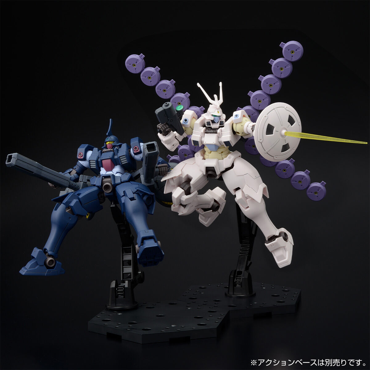 PREMIUM BANDAI HG OZ-13MSX1B-S VAYEATE SUIVANT & OZ-13MSX2B-S MERCURIUS SUIVANT