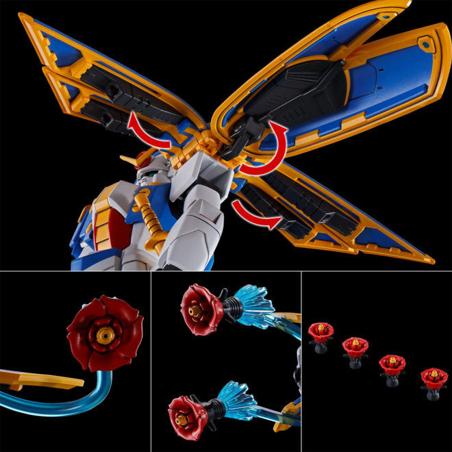 PREMIUM BANDAI HG GF13-009NF GUNDAM ROSE