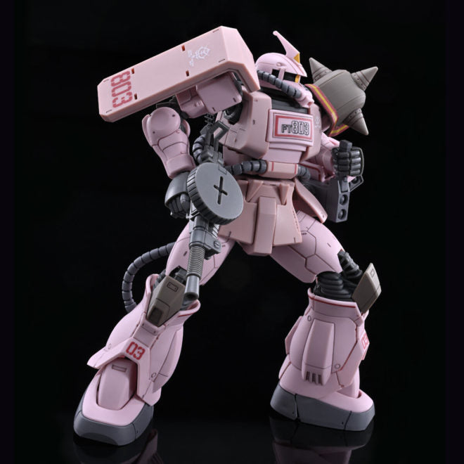 PREMIUM BANDAI HG MS-06D Zaku Desert Type Pink Panther Forces