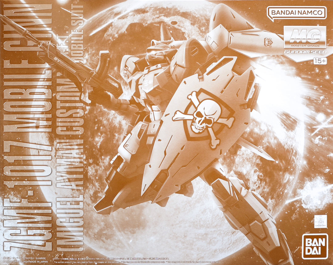 PREMIUM BANDAI MG MOBILE GINN (MIGUEL AYMAN CUSTOM)