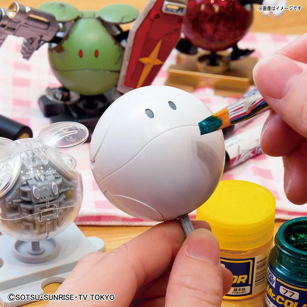 THE GUNDAM BASE LIMITED HAROPLA HARO [PAINTING MODEL] CLEAR & WHITE