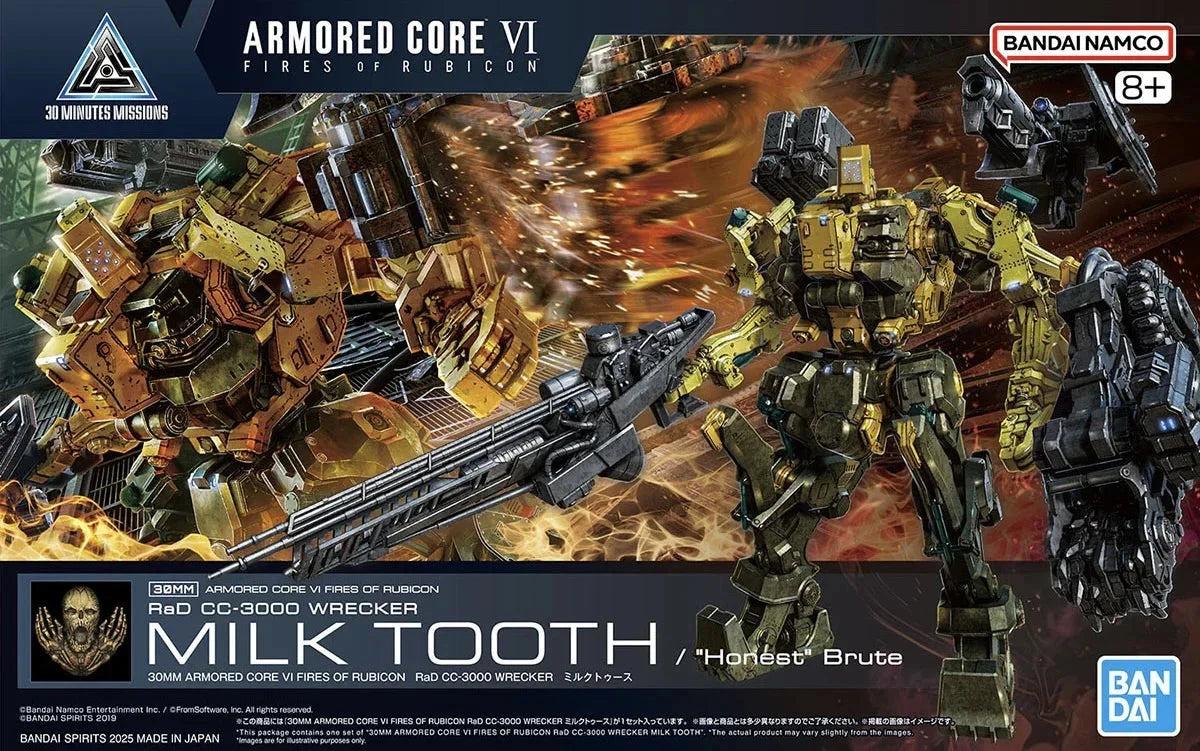 30MM ARMORED CORE VI RaD CC-3000 WRECKER MILK TOOTH