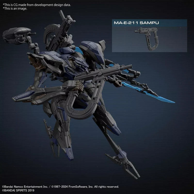 30mm Armored Core VI Schneider Night Heron/40E Steel Haze