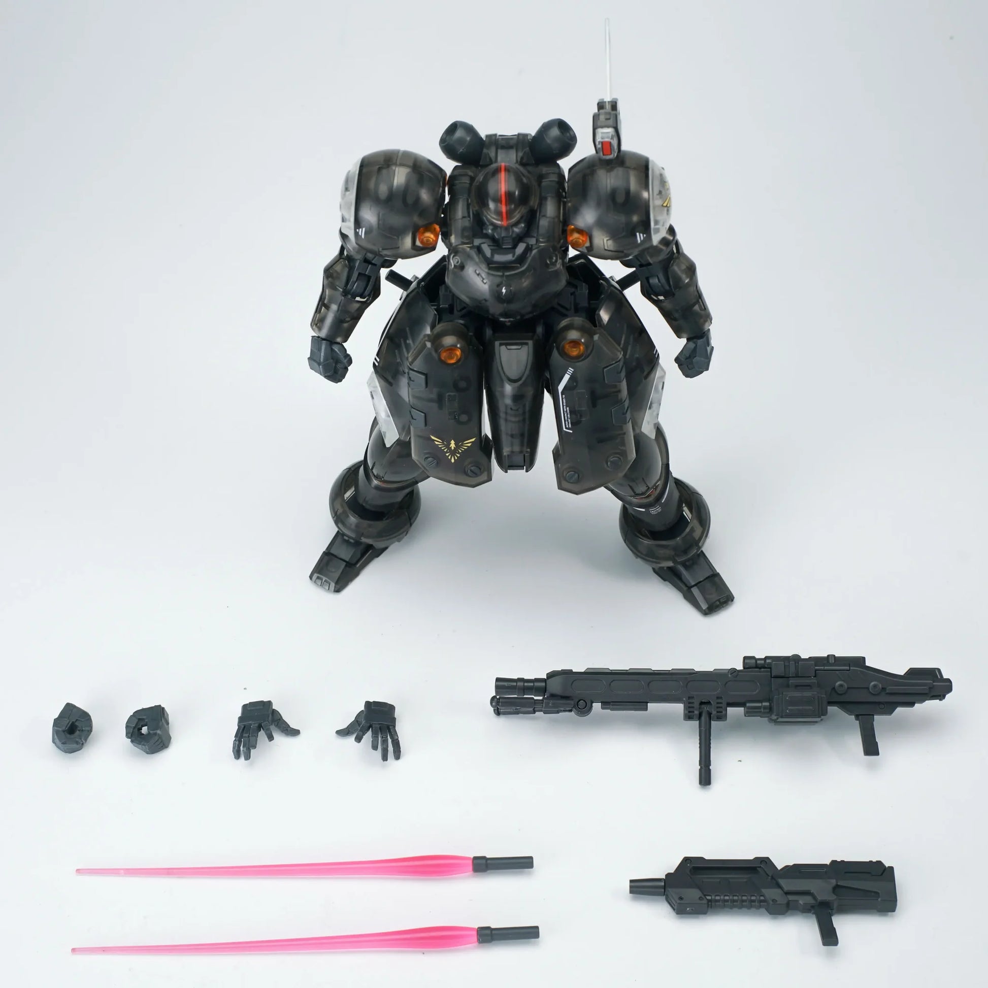 SHEIK MAINLAND ZA-11 ZI-KRON 1/144 Special Transparent Black Edition