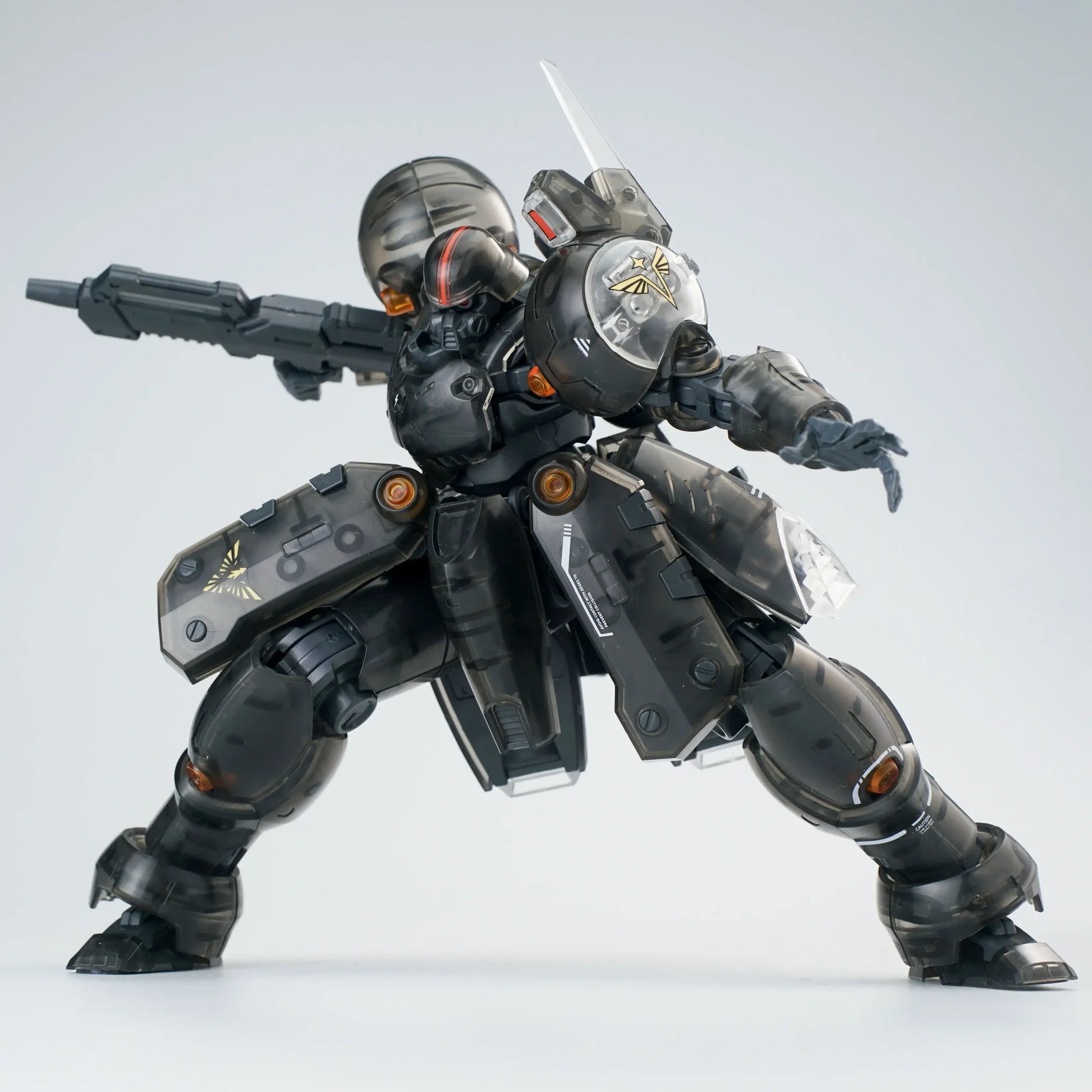 SHEIK MAINLAND ZA-11 ZI-KRON 1/144 Special Transparent Black Edition