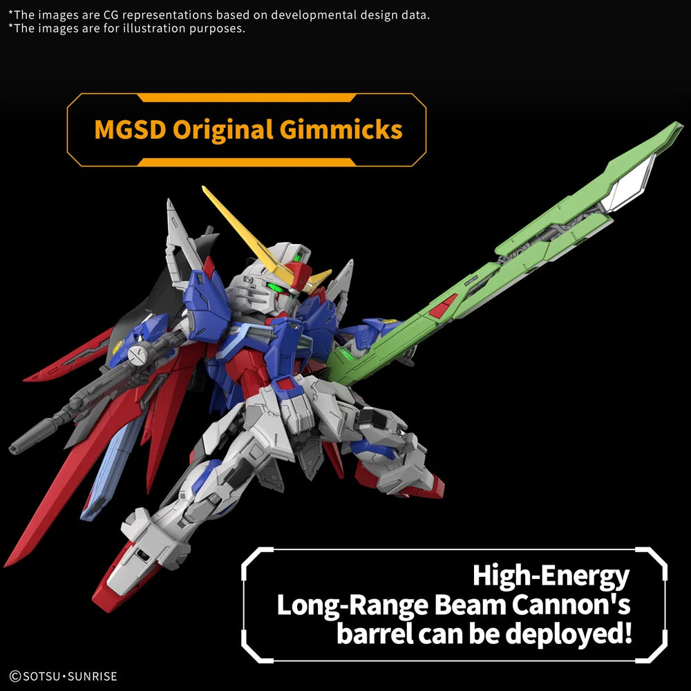 MGSD ZGMF-X42S DESTINY GUNDAM